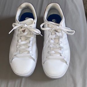K-Swiss white sneakers